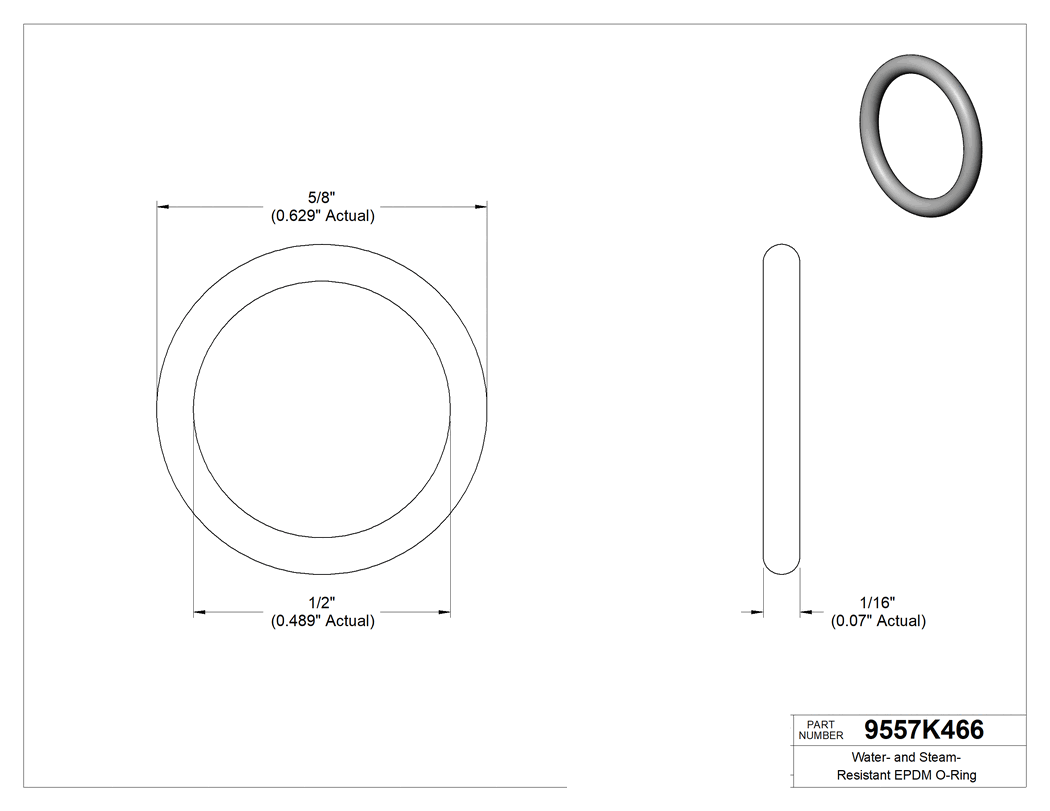 Technical drawing - 9557K466